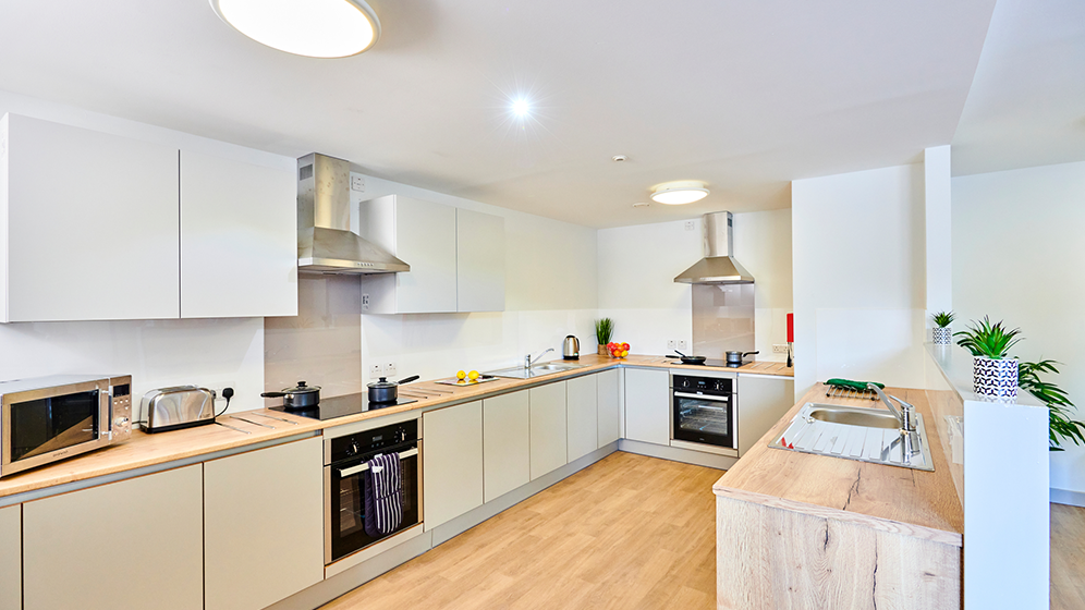 Park Terrace shared kitchen